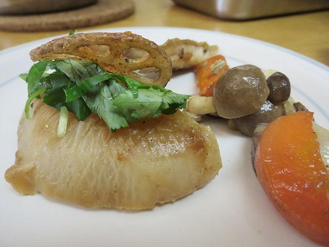 入院中の食事・レシピ☆大根のステーキ