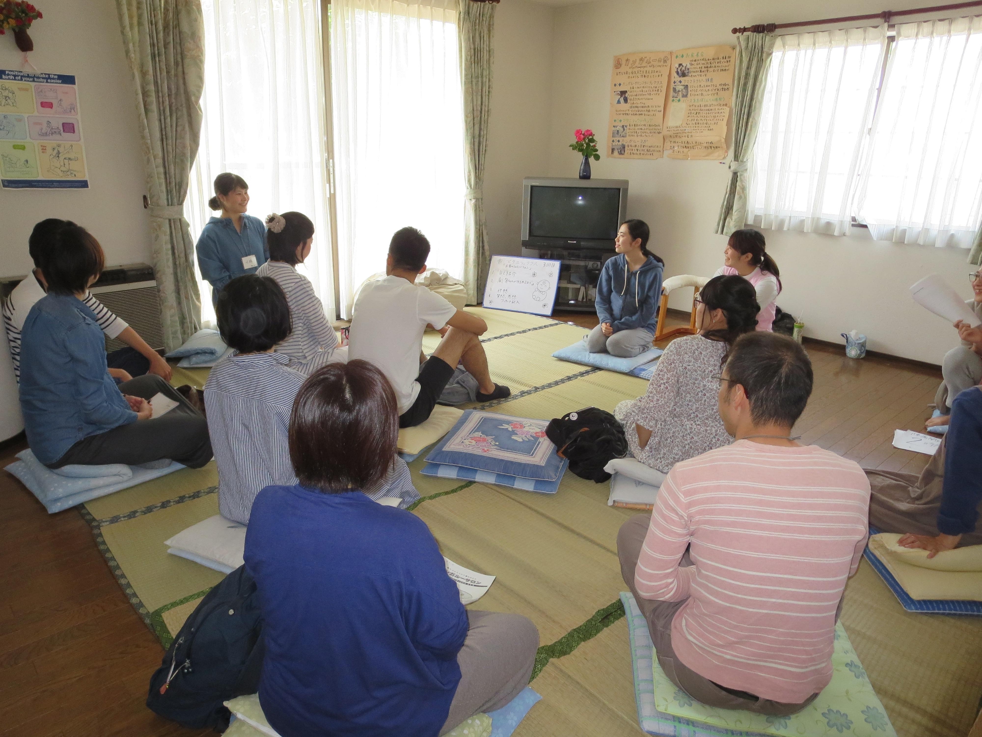 毎年恒例！助産師学生さんのお産劇場＠母親学級