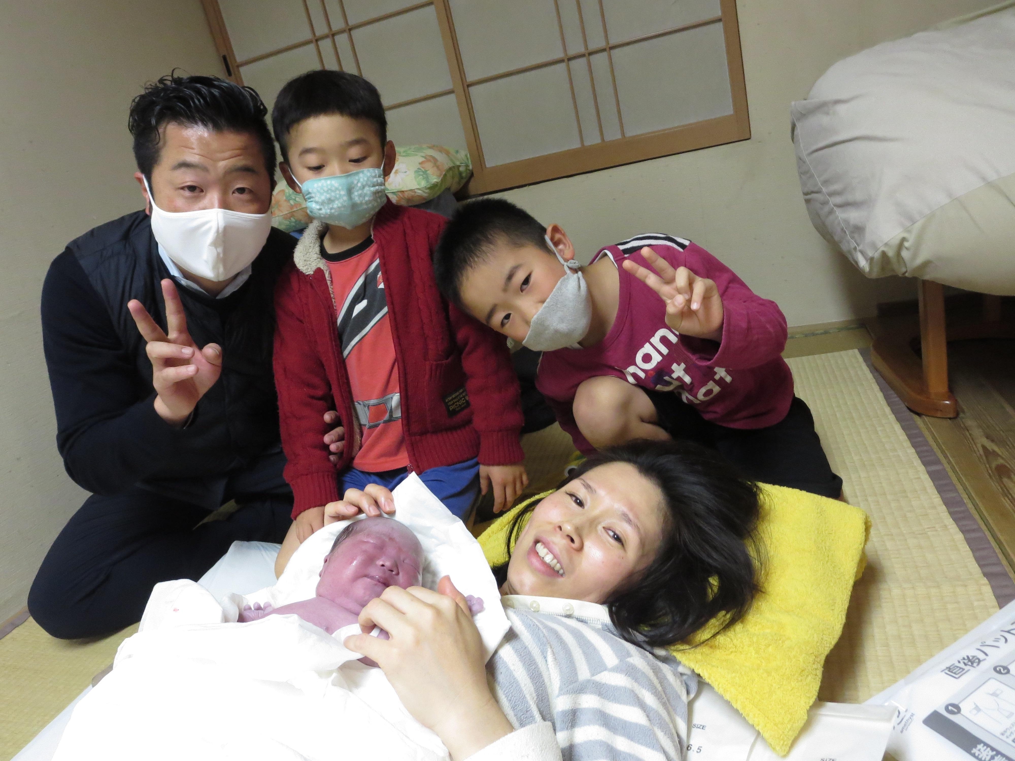 今年最初の赤ちゃん！