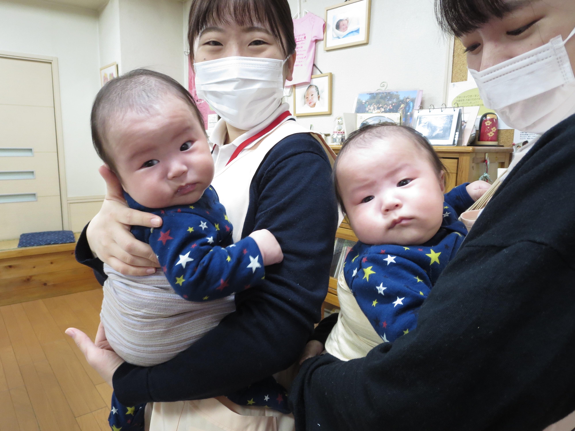 双子ちゃんの産後デイケア