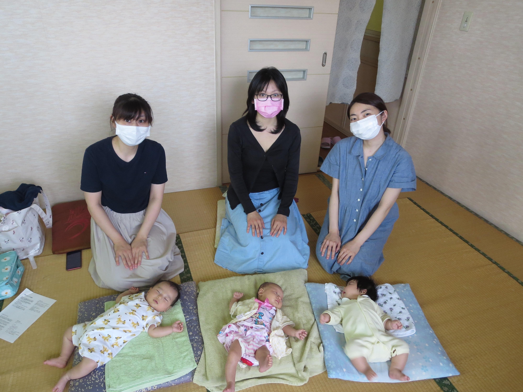 昨日のベビーマッサージ