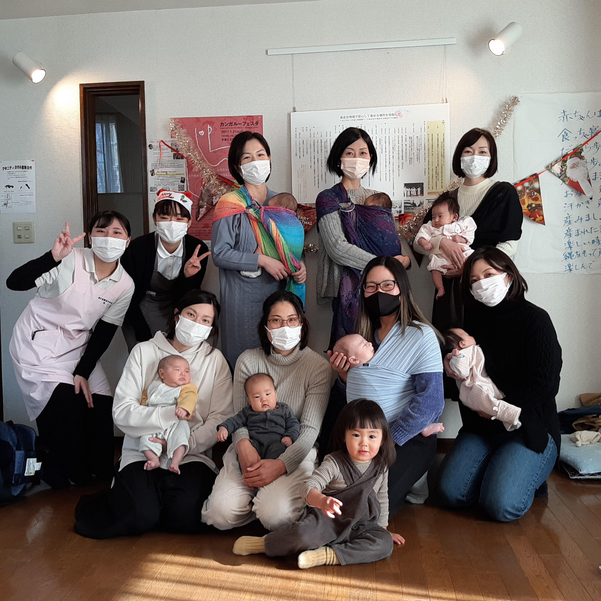 今年最後のミニカンガルー（産後のママの集まり）