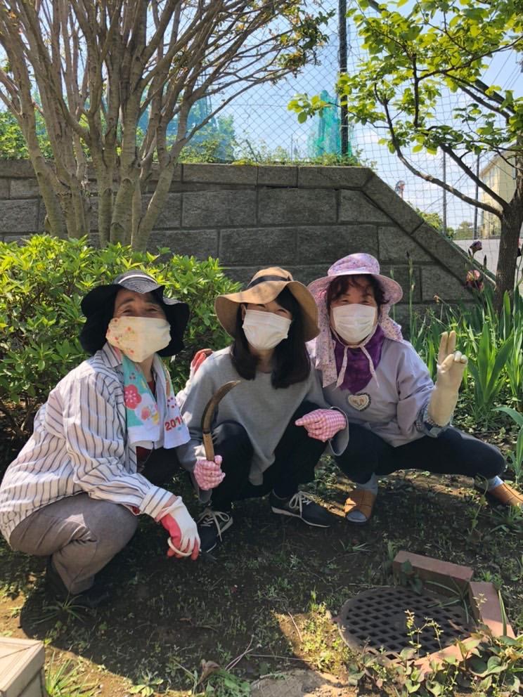 安産のこつは草むしり？